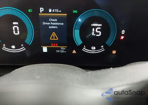 2025 Hyundai Tucson Hybrid Blue z USA, uszkodzony, nr VIN KM8JBDD18SU289659